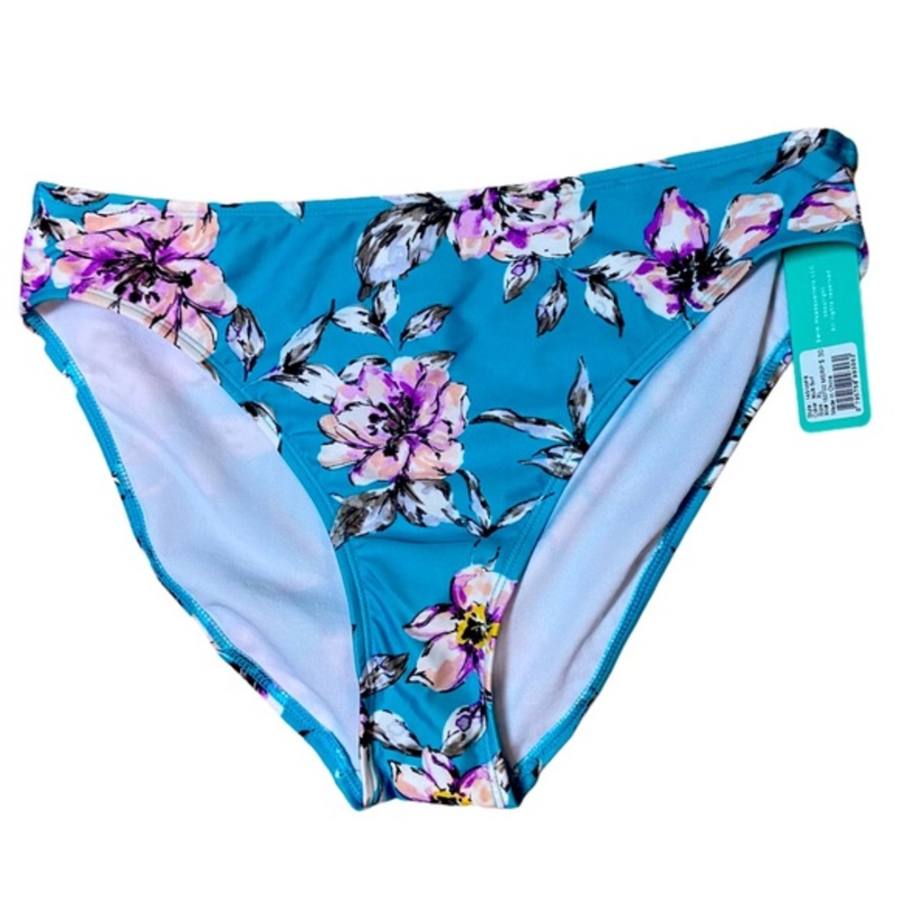 Sand castle multi surf high waisted bikini bottoms